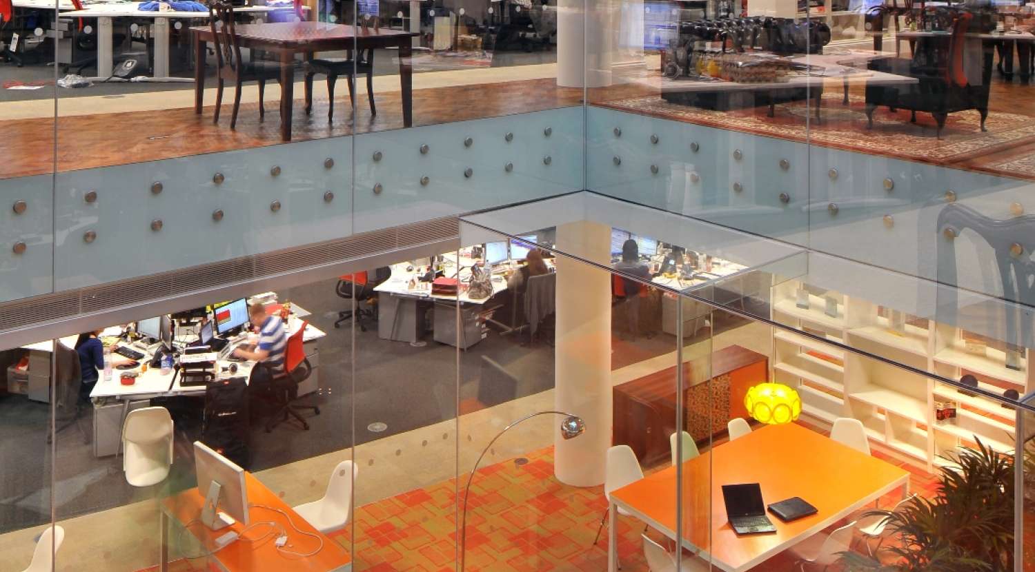 Inside Rackspace's London Office Design and Fit Out Lovell