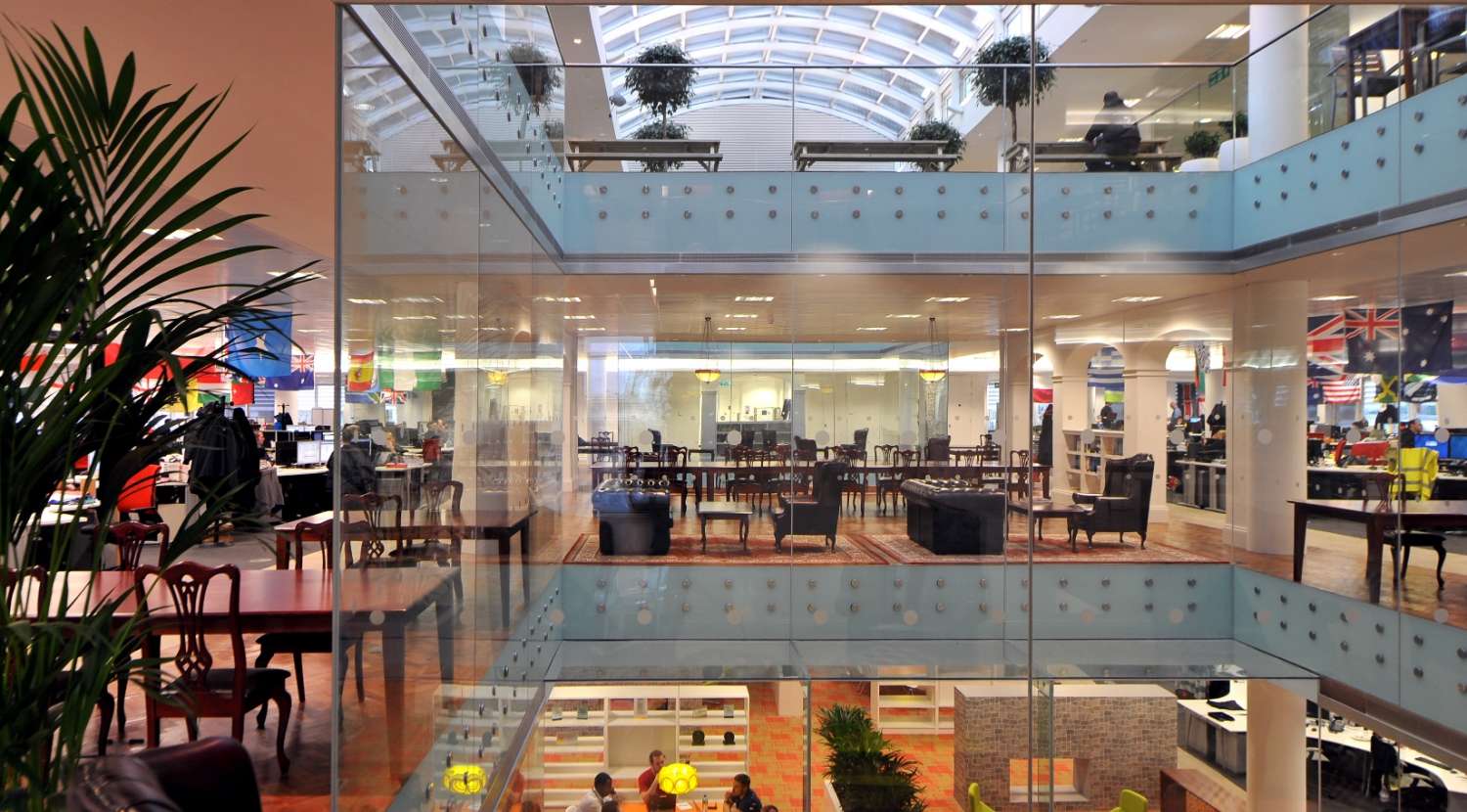Inside Rackspace's London Office Design and Fit Out Lovell