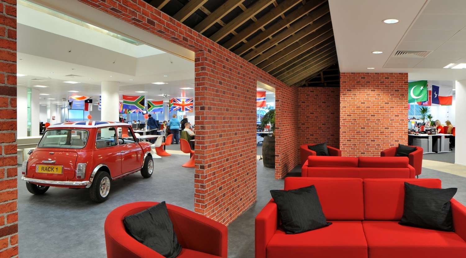 Inside Rackspace's London Office Design and Fit Out Lovell